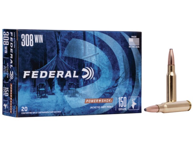Naboj FEDERAL Power shok 308 Win - 150gr/9,7g