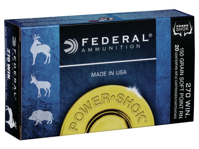 Naboj FEDERAL Power Shok 270 WIN - 9,7g/150gr