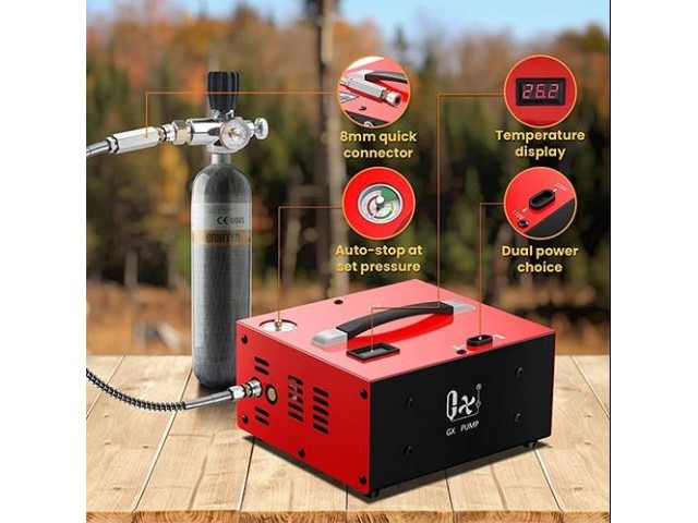Compressor GX GX-E-CS1-E 300bar/4350psi 250W