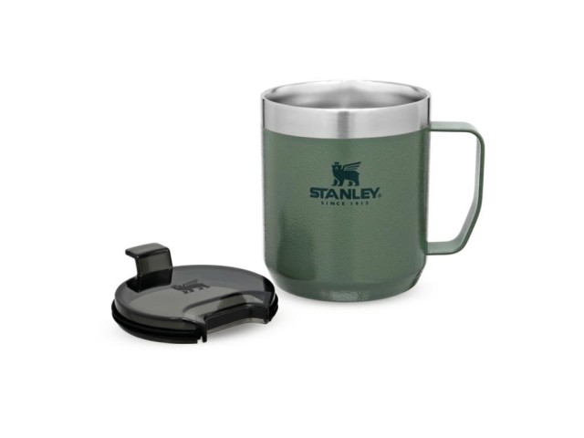 Termo skodelica STANLEY Classic CAMP MUG - Hammertone Zelena