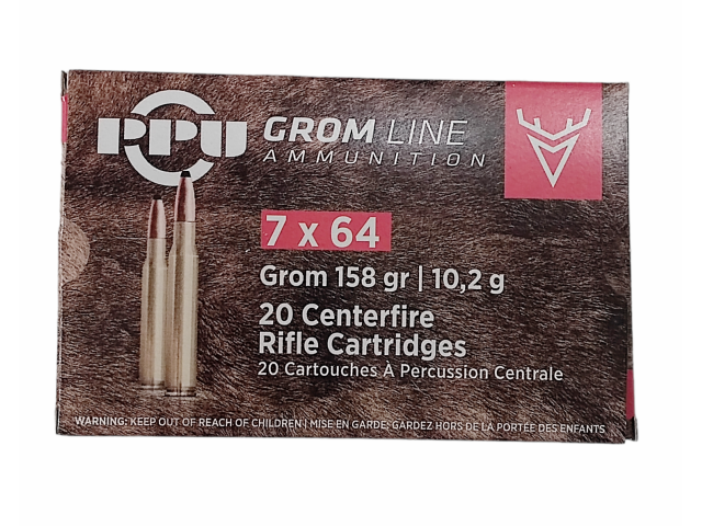 Naboj PPU 7x64 Grom 10,2g EN