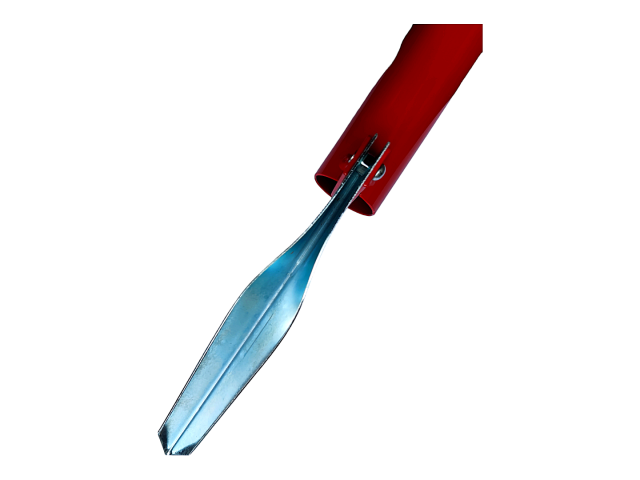 Fishing rod holder STEEL - red