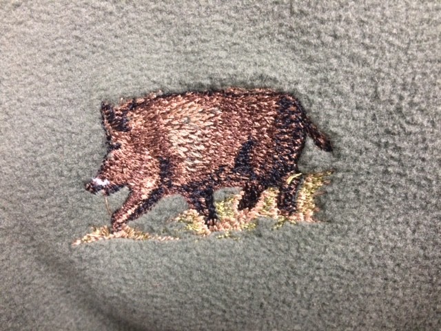 Fleece KOV Wild boar