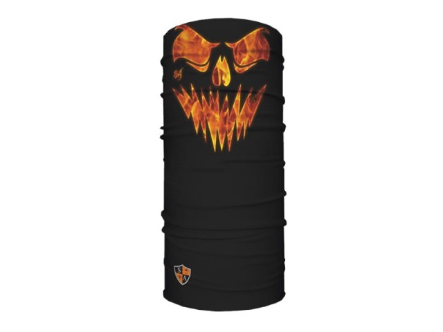SA Jack-O double-sided face scarf