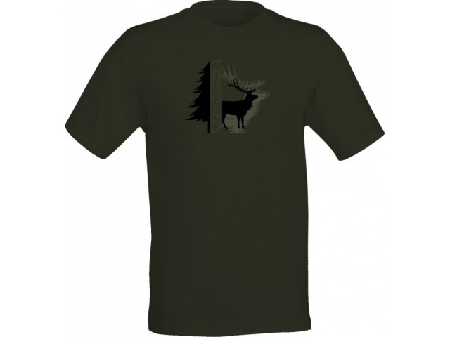 Majica T-shirt WZ drevo/jelen