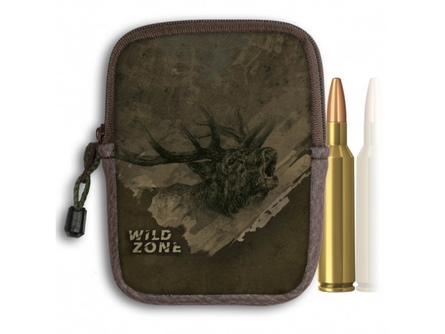 Custodia per cartucce WZ Cervo - marrone