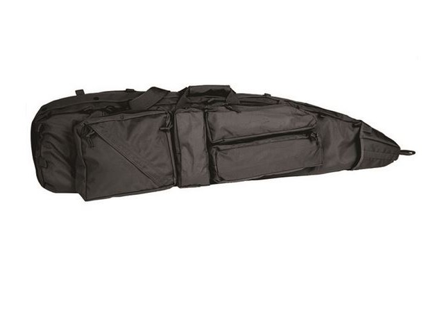 Etui za pušku MIL SEK 120 cm s naramenicama crn
