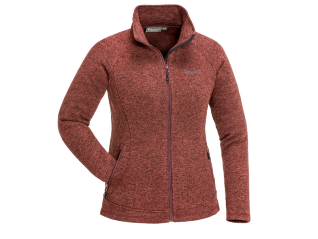Ženska flis jakna PINEWOOD Gabriella - Marron Rose Melange