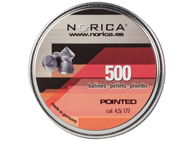 Diabolo NORICA Pointed 4,5 mm - 500 pz