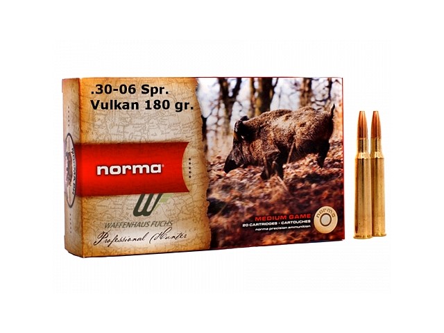 Naboj NORMA 30-06  VULKAN 11.7 g EN