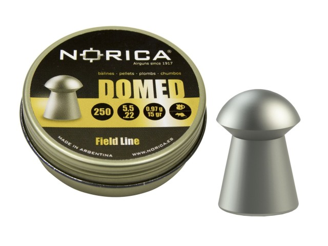 Diabole NORICA Domed 5,5 mm - 250 kos