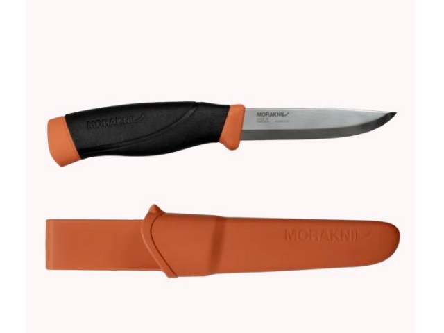 Coltello fisso MORAKNIV Companion - ARANCIONE BRUCIATO