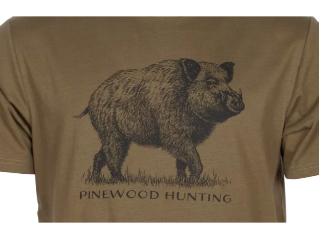 Maglietta T-shirt PINEWOOD Cinghiale