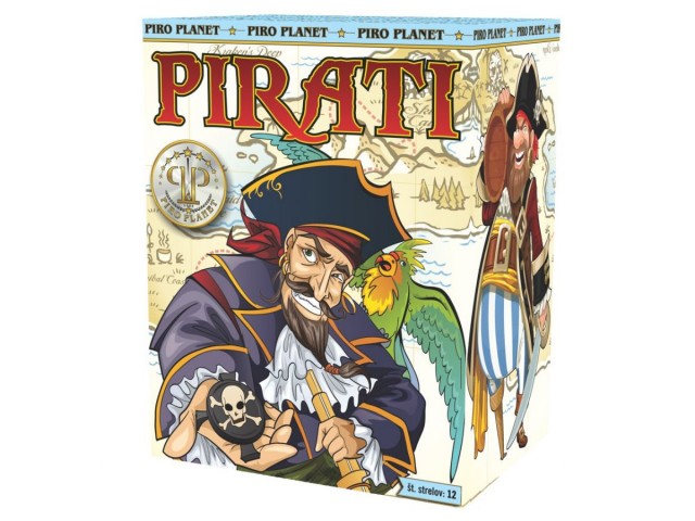 Pirati - Batteria di fuoco 12 colpi XXXL