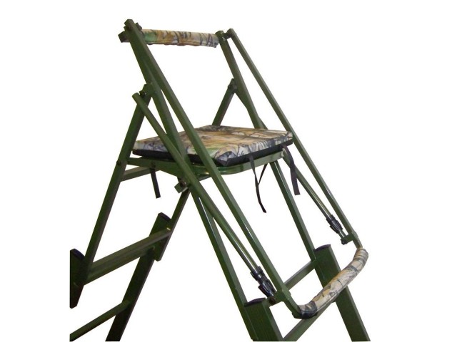 Lovska prenosna preža samostoječa aluminij - 130 cm
