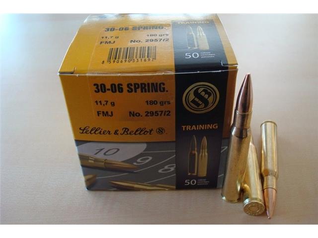 Naboj S&B 30-06 11.7g FMJ (50 kom) EN