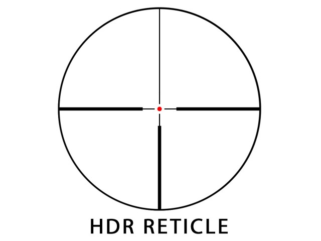 Rifle scope AKAH 2,5-10 x 50 illuminated dot