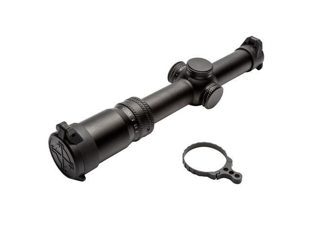 Rifle scope AKAH 2,5-10 x 50 illuminated dot