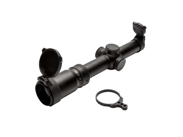 Rifle scope AKAH 2,5-10 x 50 illuminated dot