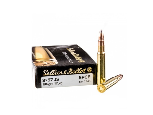 Naboj S&B 8x57JS 12.7g SPCE EN