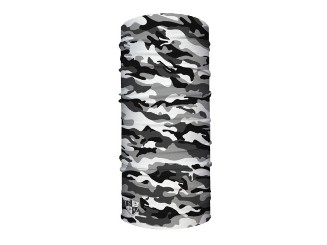 Obrazni šal Snow Military Camo
