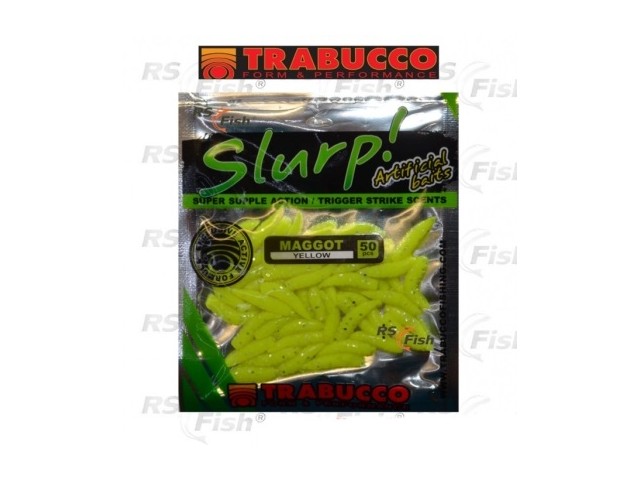 Artificial Worms TRABUCCO YELLOW