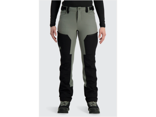 Ženske hlače ALASKA 1795 Trekking Lite Pro Ws - agava/crne