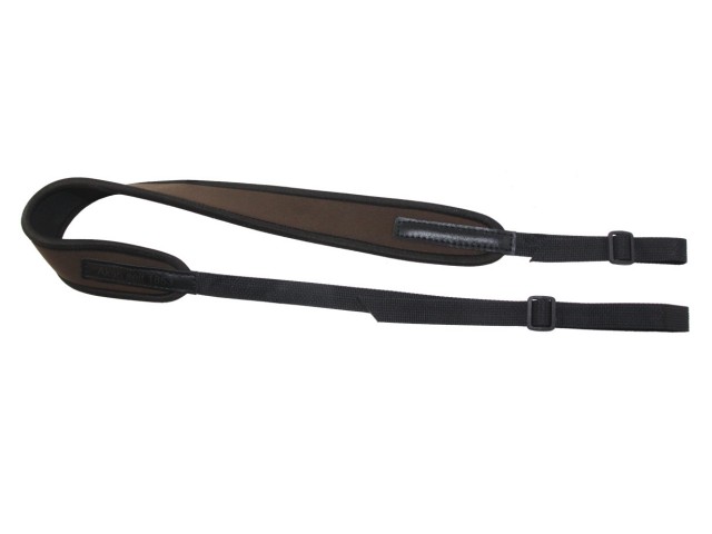 AKAH neoprene universal rifle sling - brown