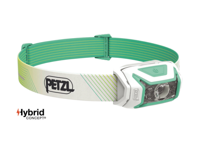 Rechargeable headlamp PETZL ACTIK CORE 600 - green