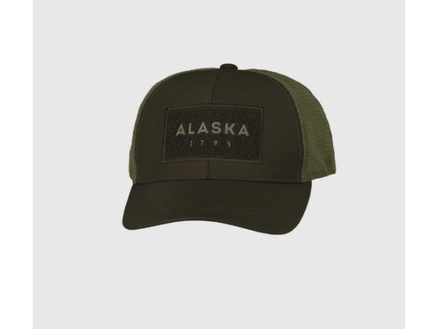 Cappello ALASKA 1795 Trucker - oliva/marrone