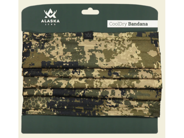 Obrazni šal ALASKA 1795 Cooldry - Blind Tech Invisible