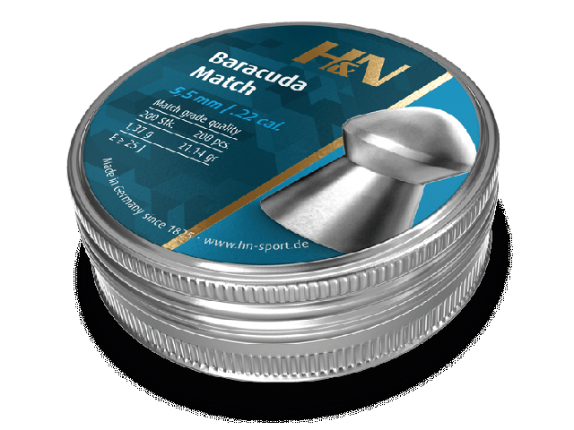 Diabolo H&N Baracuda Match - 200pcs/1.37g