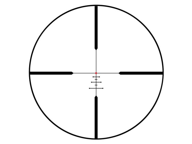 MEOPTA Optika6 4,5-27x50 RD SFP - Incrocio BDC3