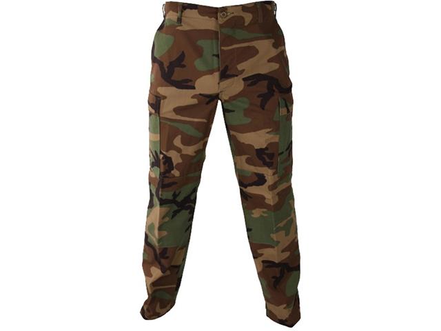 Trousers army TYP BDU woodland