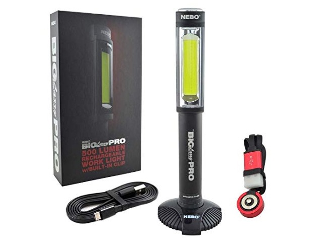 NEBO BIG Larry PRO rechargeable flashlight - 500 lumens