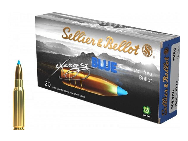 Naboj S&B 308 Win Blue TXRG - 10,7g/165gr
