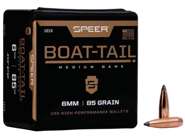 Krogle za polnjenje SPEER Boat-Tail 6mm - 5,5g/85gr