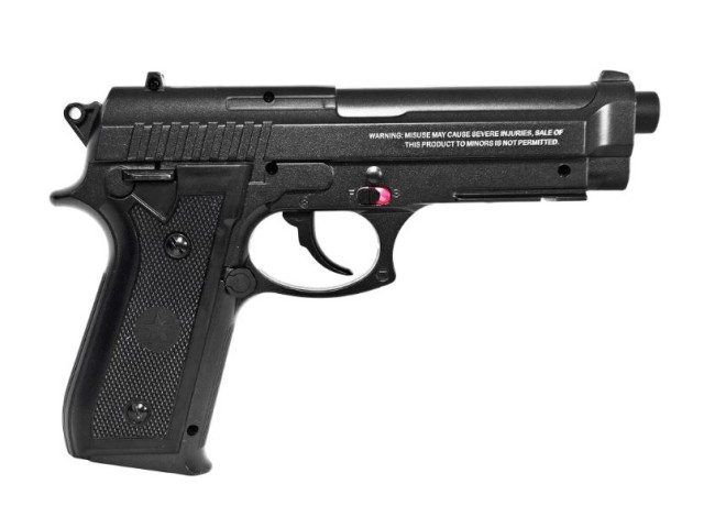 Airsoft pistol BORNER 92M fullmetal - 6 mm CO2