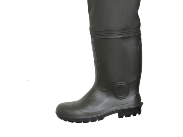 Ribarske hlačne čizme PROS Waders - zelene 