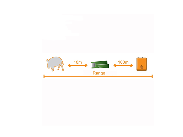 Caliber Hunting alarm, 2 sensors and vibration