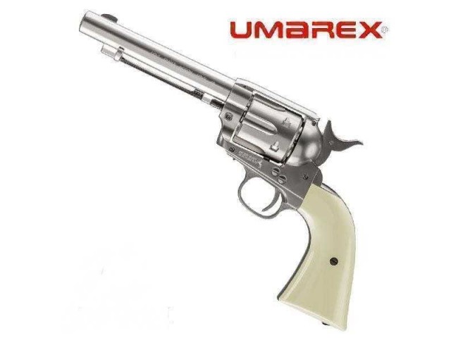 Zračna pištola COLT  SAA .45 - 4,5 mm CO2 - Nikelj - kroglice