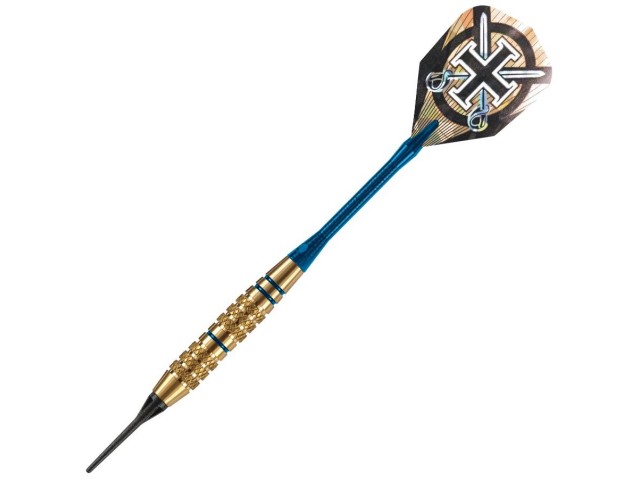 Set 3 pikad HARROWS Corsair BRASS blue - 18 g