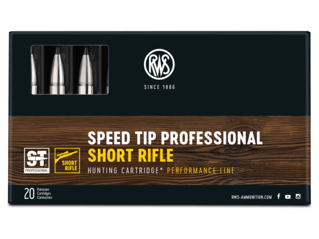 Naboj RWS Speed tip professional SHORT RIFLE 308 win - 10,7g/165gr