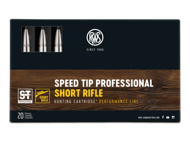 Naboj RWS Speed tip professional SHORT RIFLE - 10,7g/165gr