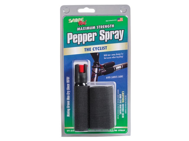 SABRE RED Pepper Spray THE CYCLIST