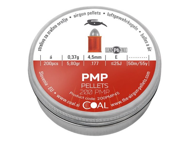 Diabole COAL PMP 4,5 mm pointed - 200 kos