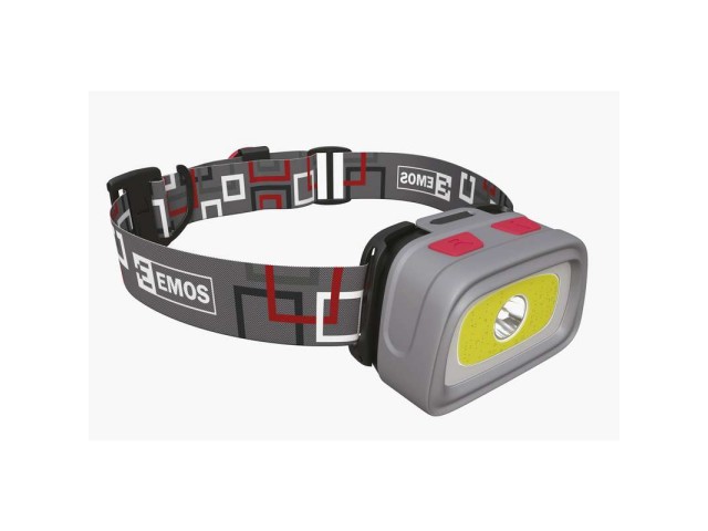 CREE LED   COB LED Headlamp 3x AAA, 330 lm, 65m