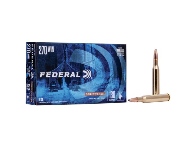 Naboj FEDERAL Power Shok 270 WIN - 8.4g/130gr