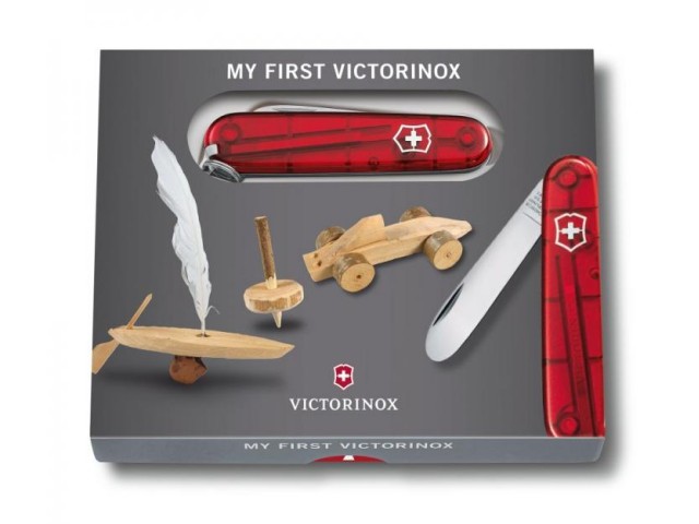 Žepni nož Victorinox MY FIRST VICTORINOX - rdeč
