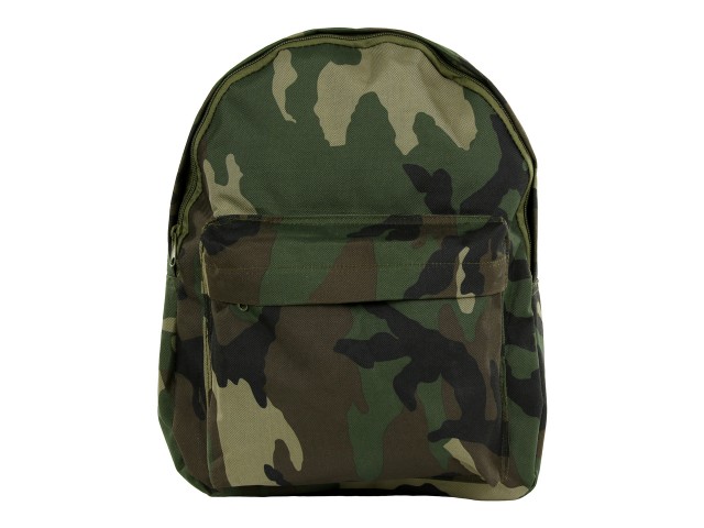 Vojni ruksak FOSCO manji dječji Woodland